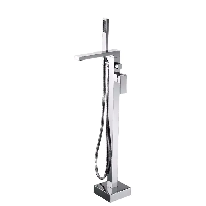 Australia Watermark bathroom water tap,wels matt color round bathtub faucet with shower