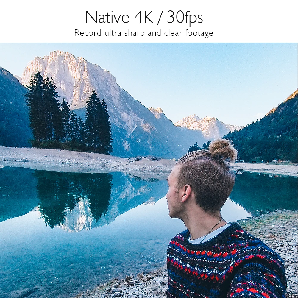 Akaso v50x Mini 1080P программное обеспечение быстрой доставки интерполированная 4K Wifi подводная спортивная лучшая 2020 Водонепроницаемая Экшн-камера