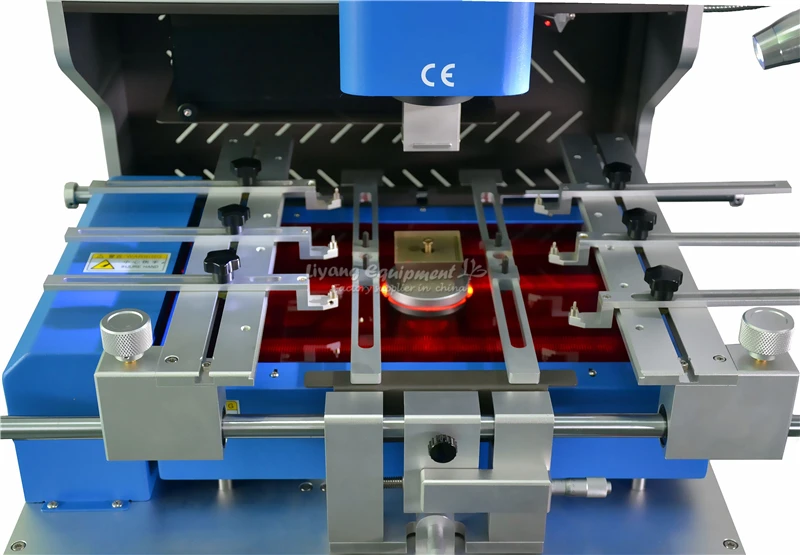 LY G750 Semi-Automatic Align System BGA Rework Machine For Laptops & Game Consoles 220V 5200W Blue Black