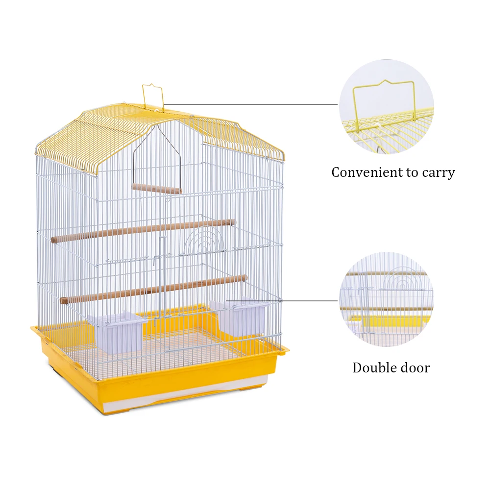 Wholesale large size large bird cage large cage pet bird parrot carrying cage