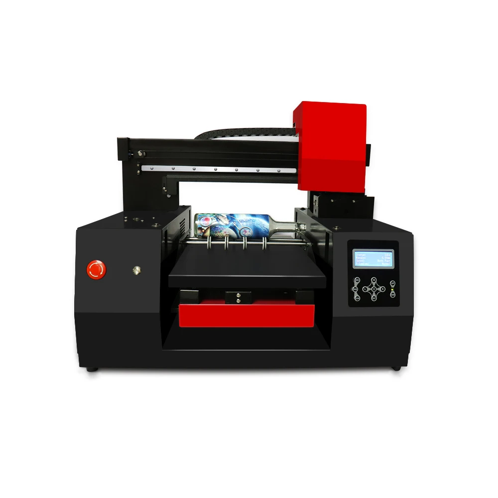 Hot seller A3+ size 3060 uv led inkjet printer with double DX9 printhead vanish effect