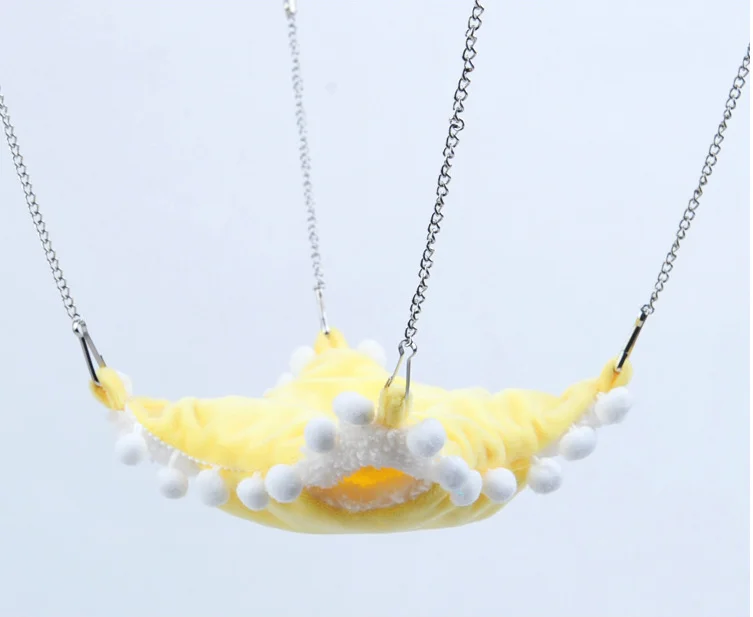 
New Double-layer Plush Soft Warm Winter Hanging Nest Sleeping Bed Small Pets Hamster Squirrel Chinchilla House 