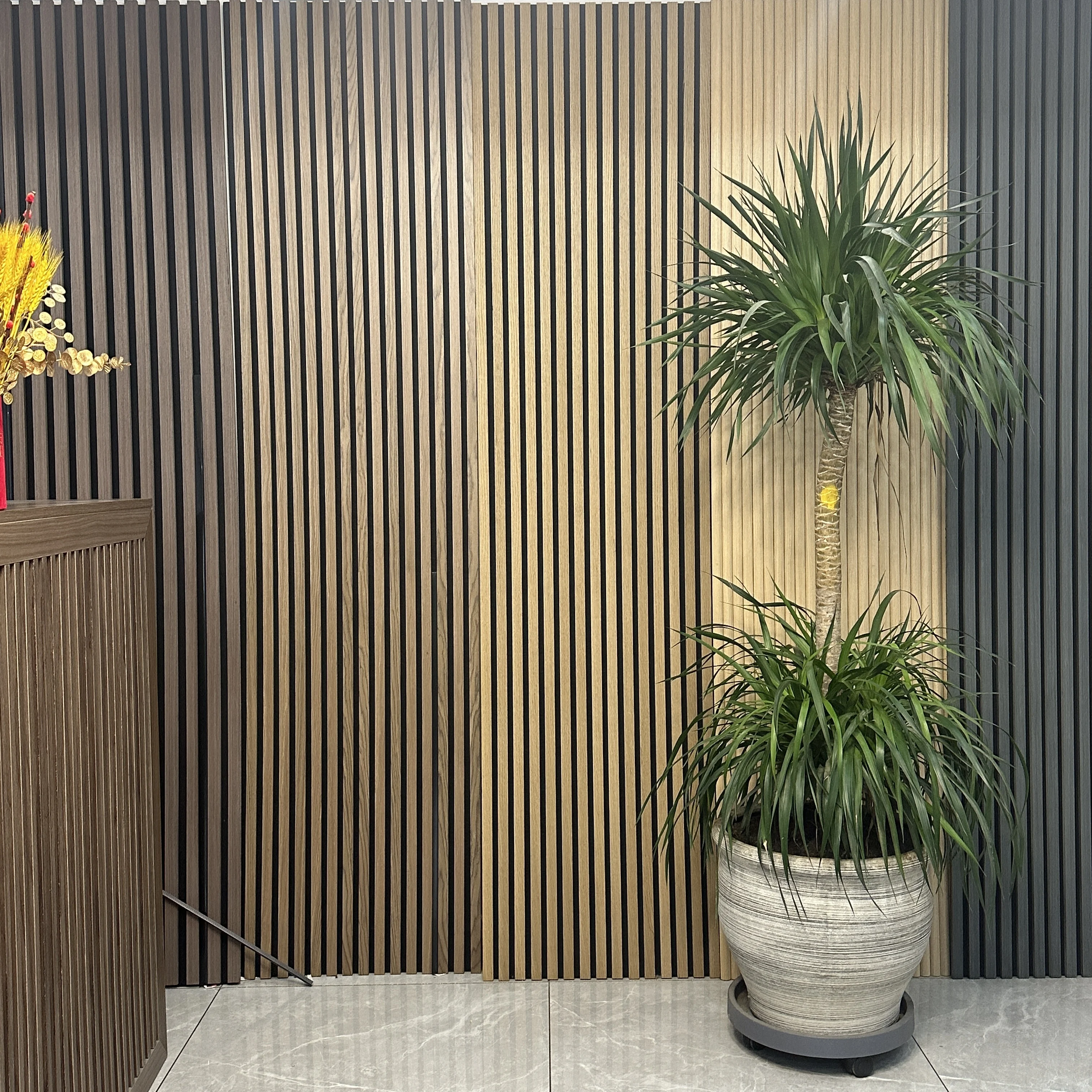 FEYT 300*2400mm Akupanel Veneer Wood Wall Panel Wooden Wall Panel Acoustic Panels