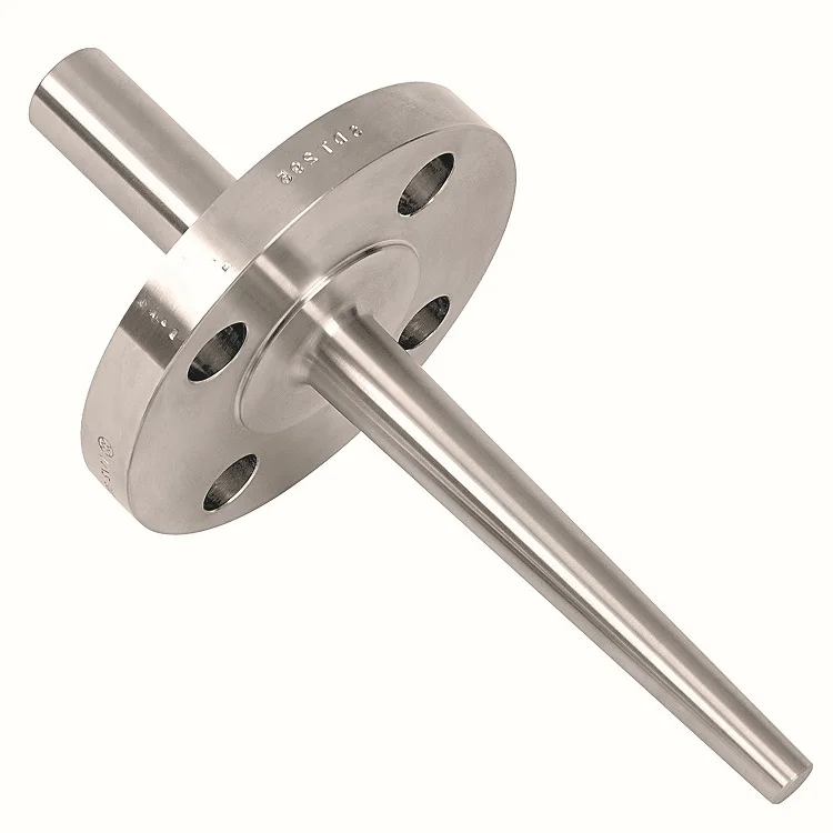 Custom CNC Machining Stainless Steel Brass Thermowell for Temperature Sensor Probe