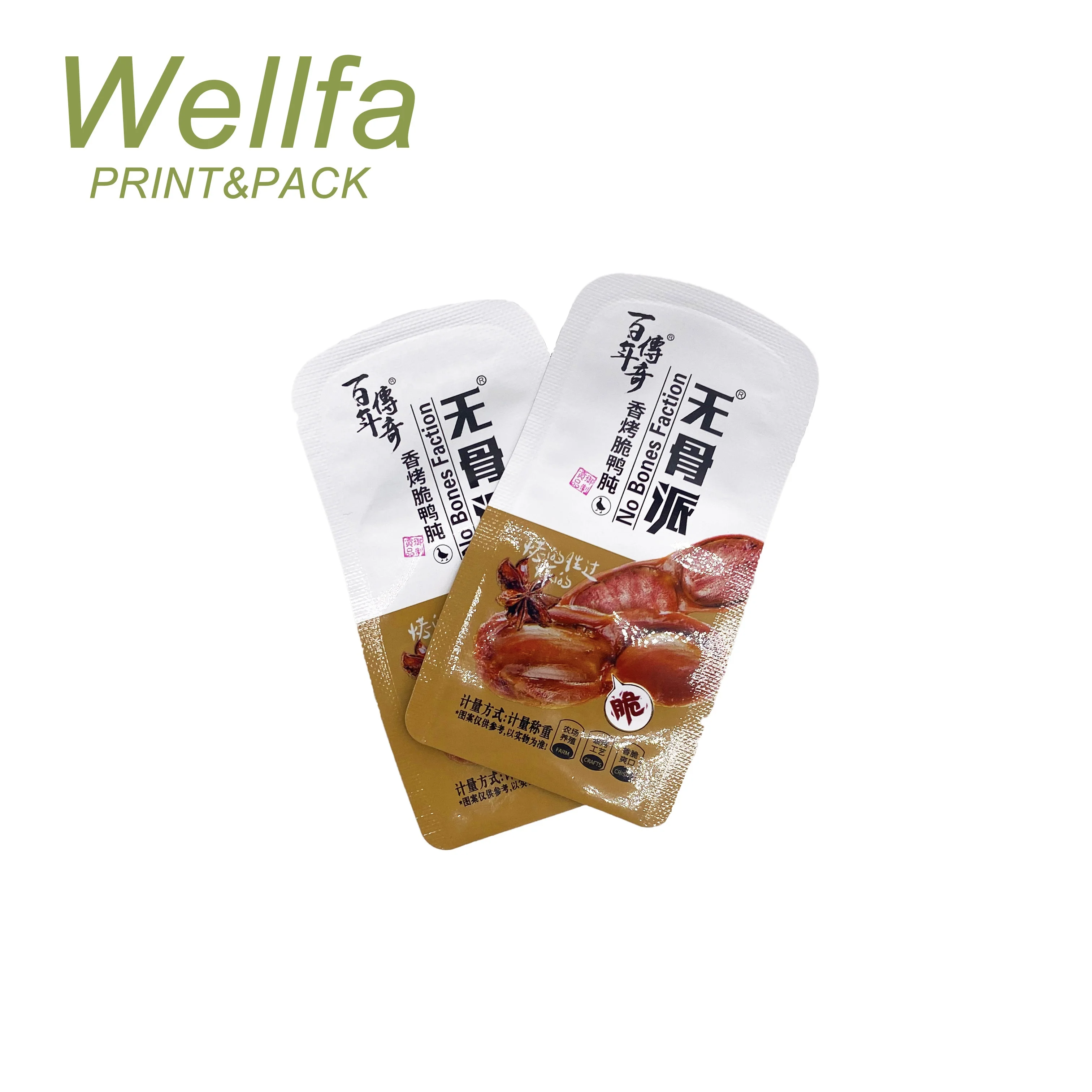 Food grade BPA free heat resisting retort microwavable pasteurization bag stand up pouch