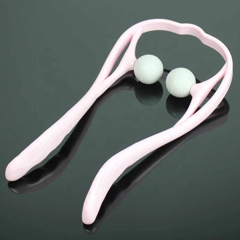 Manual massage hammer ball body neck waist massager