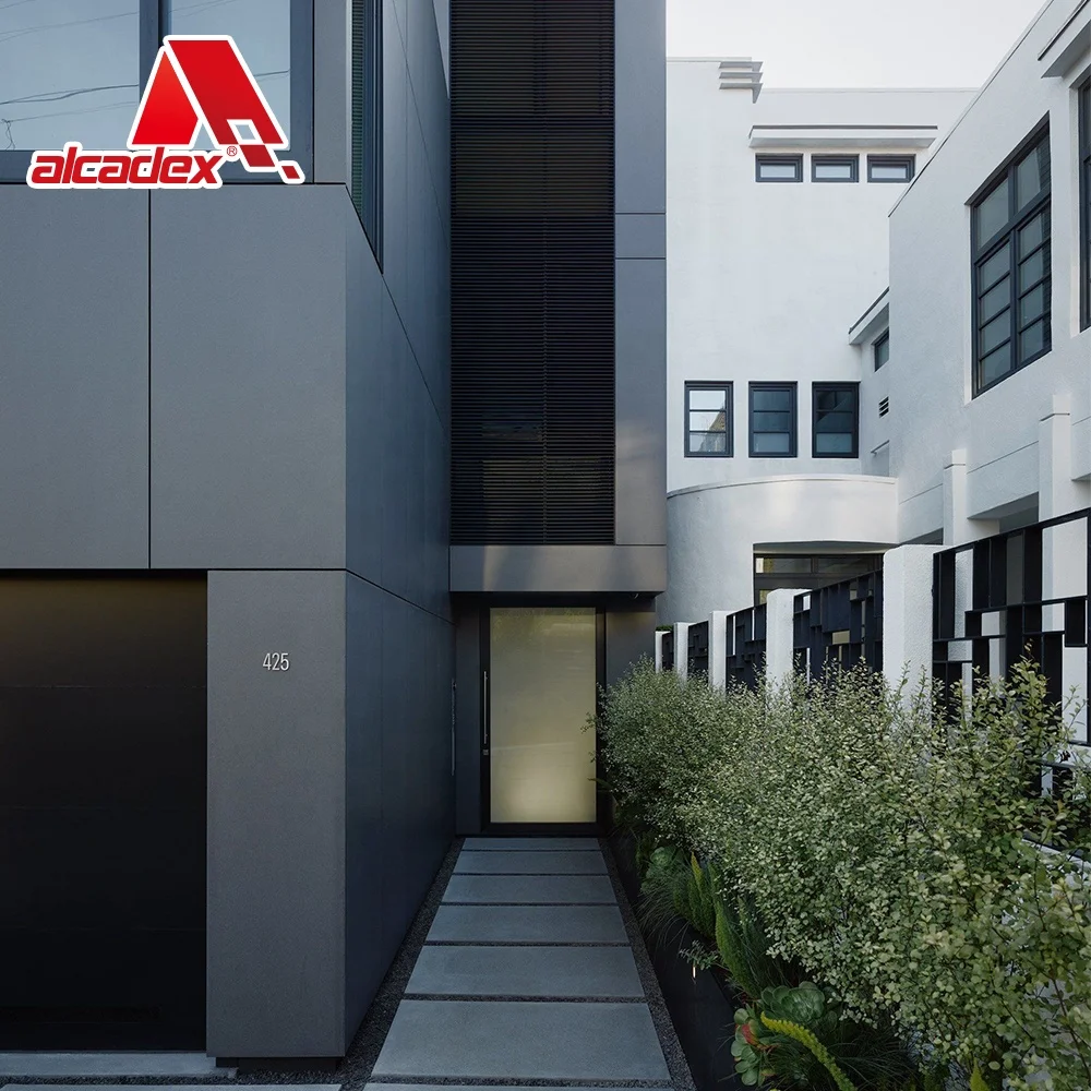 Aluminum panels exterior building facade composite board acp sheet cost iso wall sandwich panel price