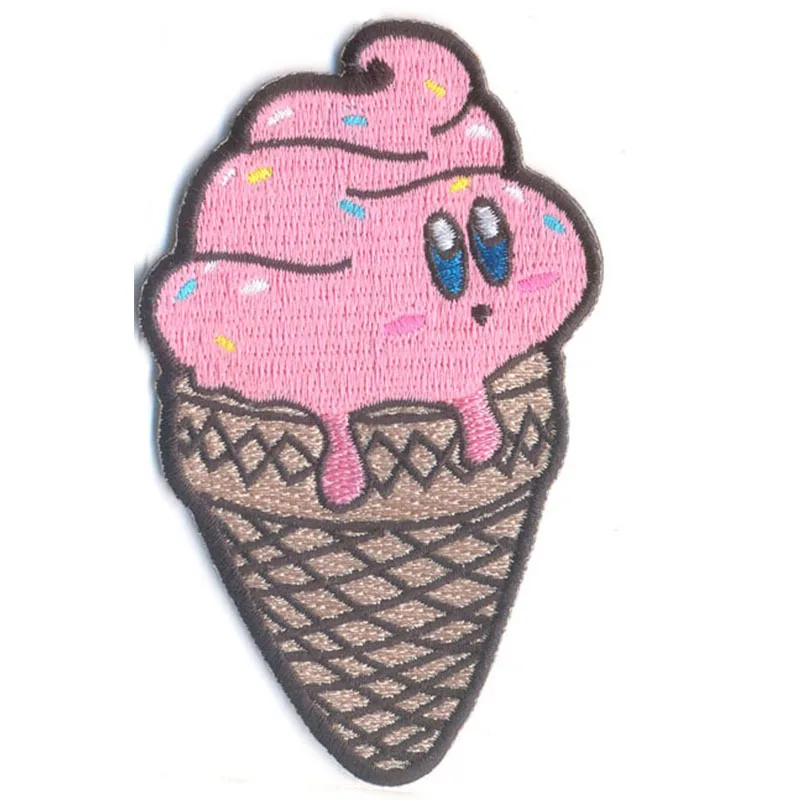 Youki Custom Embroidered Patch Iron On cartoon Badge Applique Embroidery Clothing