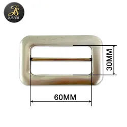 Belt buckle manufacture supply 2.3 inch aluminum belt buckle blank for belt garment square buckle