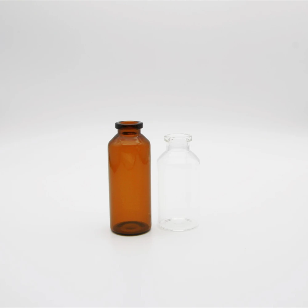 25m 30ml l pharmaceutical grade clear amber USP TYPE-1 glass vials
