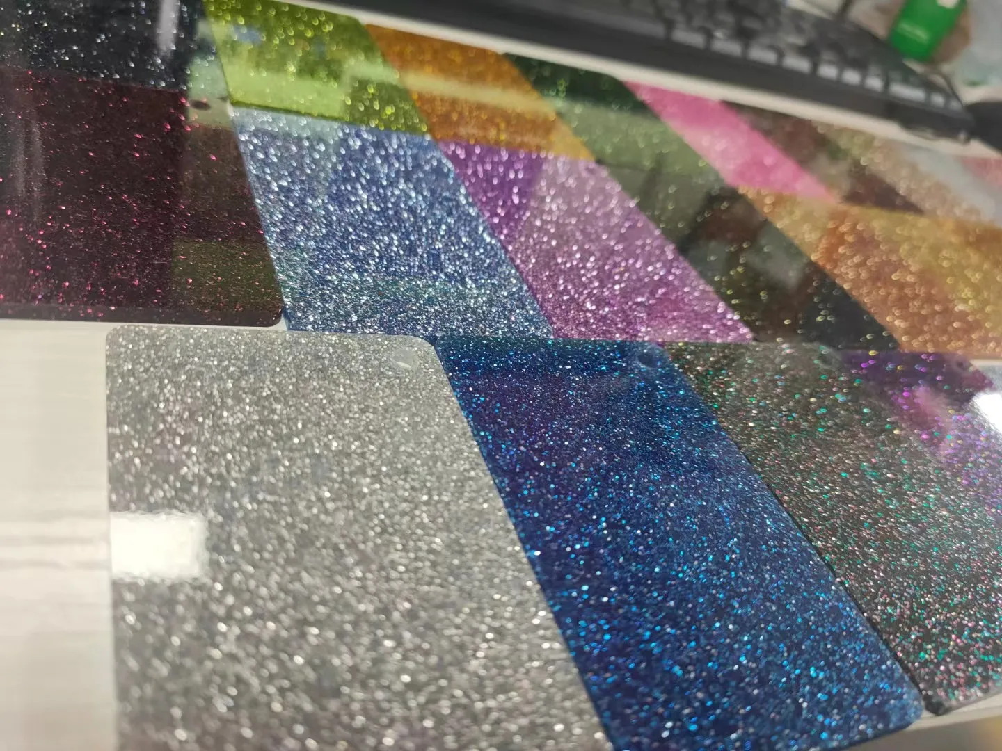3mm 1220x2440mm purple cast glitter acrylic sheets for furniture home decoration laser cut acrylic sheet