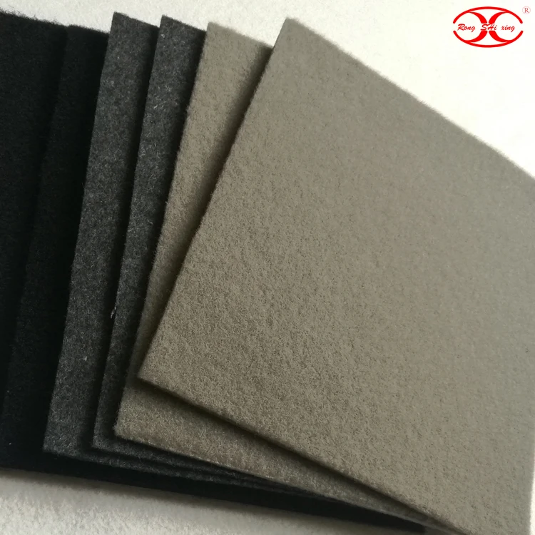 Commercial Carpet Roll Needle Punch Polyester velour felt    material car carpet in roll