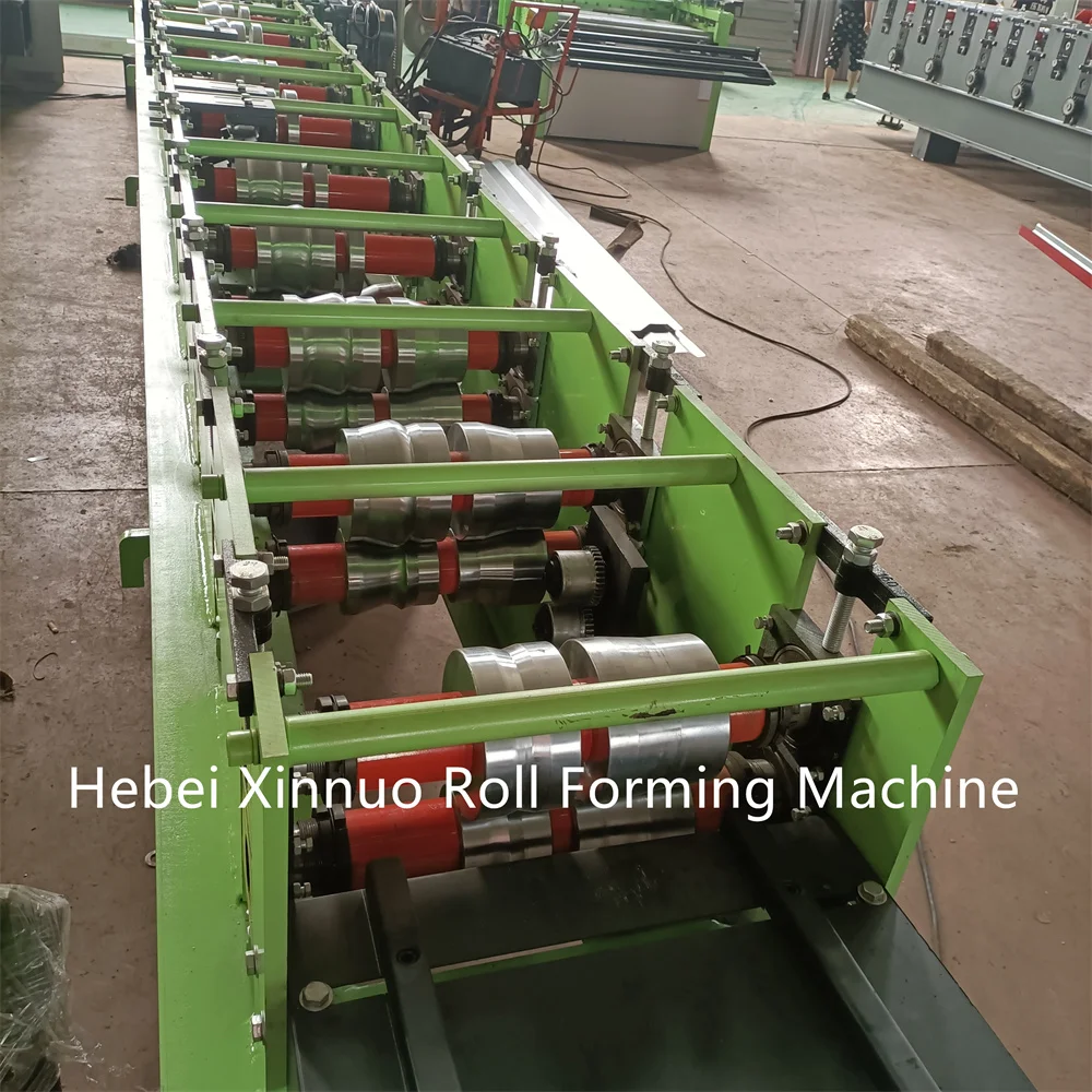 
hydraulic steel rain chain gutter metal profile making machine 