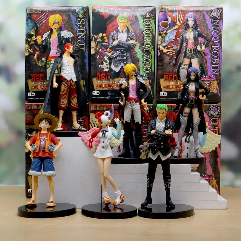 Zealed Toy High Quality Oem Pvc Plastic Toys Model Figure Sanji Nika Gear 5 Figure Anime Luffy The Kingdom Of Peace Roronoa Zoro