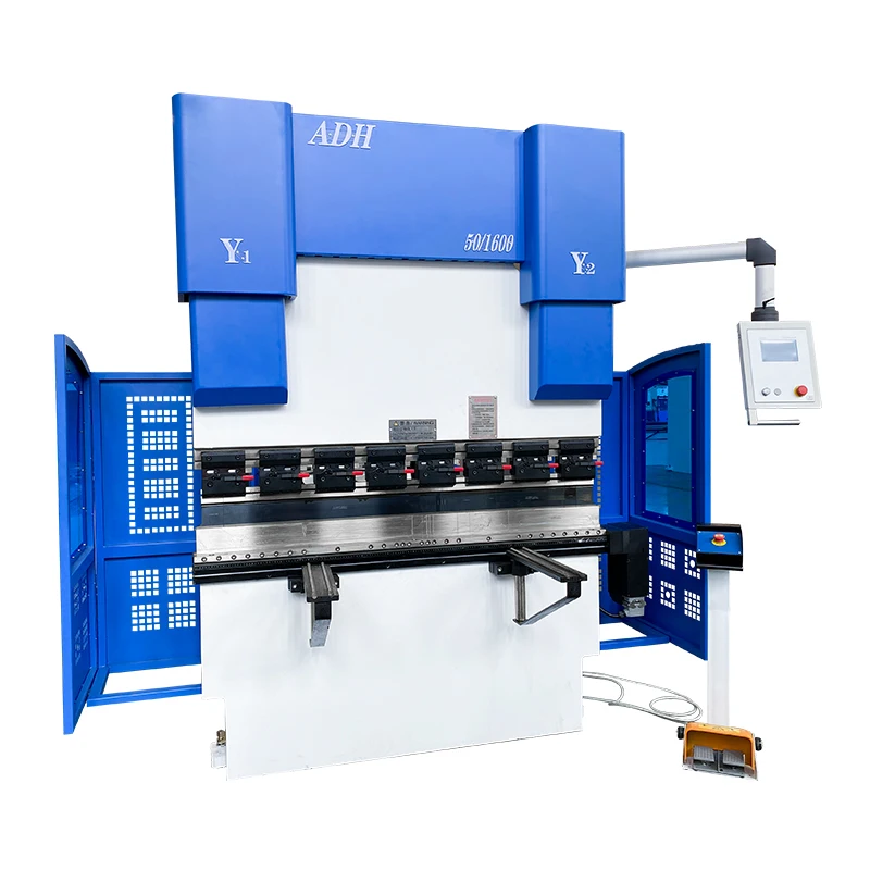 Wc67y63t2500 Press Brake Machine New 2019 Metal Sheet Bending Hydraulic Press Break Steel Automatic ADH Blue + White Provided