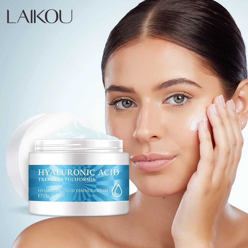 LAIKOU Natural Anti Aging Remover Acne Moisturizer Facial Cream Oil Control Rejuvenating And Repairing Hyaluronic Face Cream