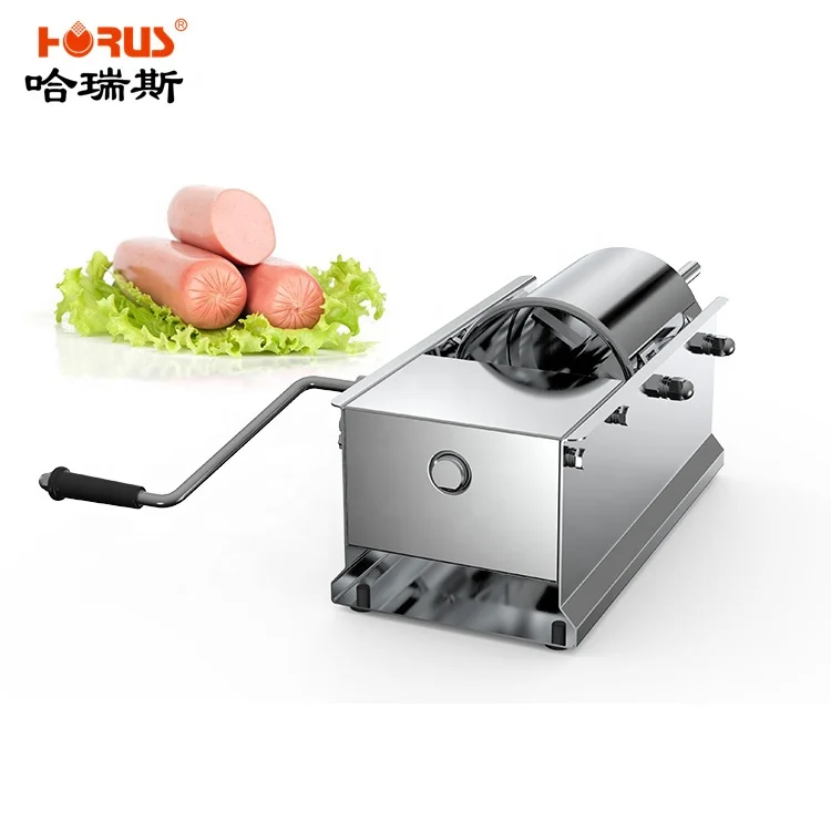 3/5/7L Automatic Manual The Latest Easy Operated twist mainca 5l stuffer sausage