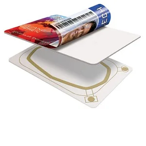 ZKRadio RFID 125KHZ LF  ID Card With TK4100 Chip Blank White ISO PVC Card For Access Control Reader