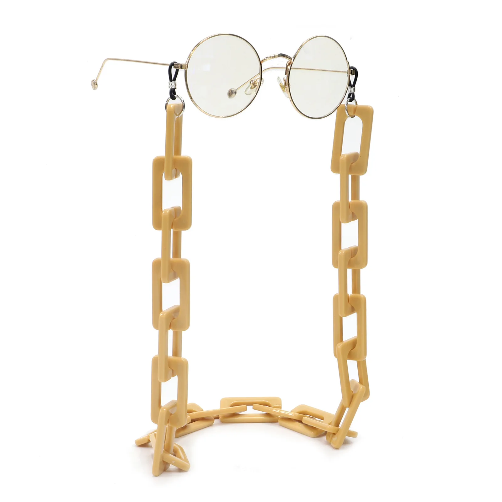 GB178 Acrylic glasses chain Straps simple rectangle glasses rope fashion Eco-Friendly Non-slip glasses chain