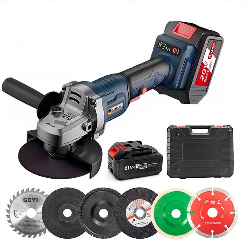 125mm Wholesale Electric Angle Grinder - Cordless for Metal Cutting, Stone & Woodworking, Ideal for Polishing