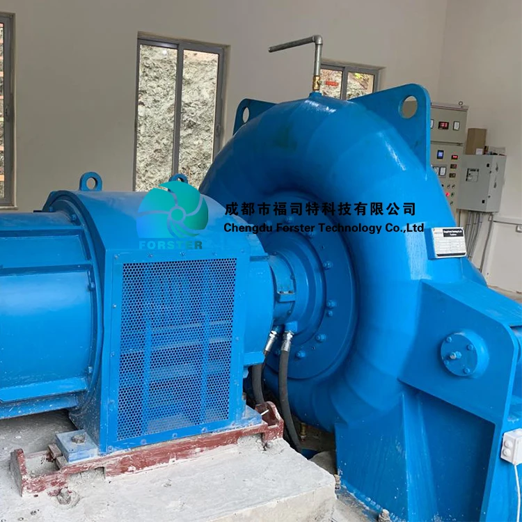 1MW Renewable Energy Flywheel Hydro Turbine Generator Mini Water Turbine and Generator
