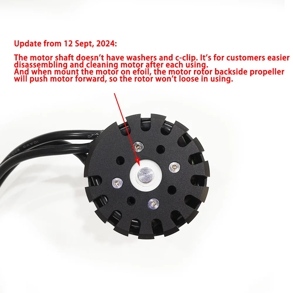 Maytech 6579 110KV Fully Waterproof Motor for DIY Efoil Kayak SUP Assistance Underwater Thruster