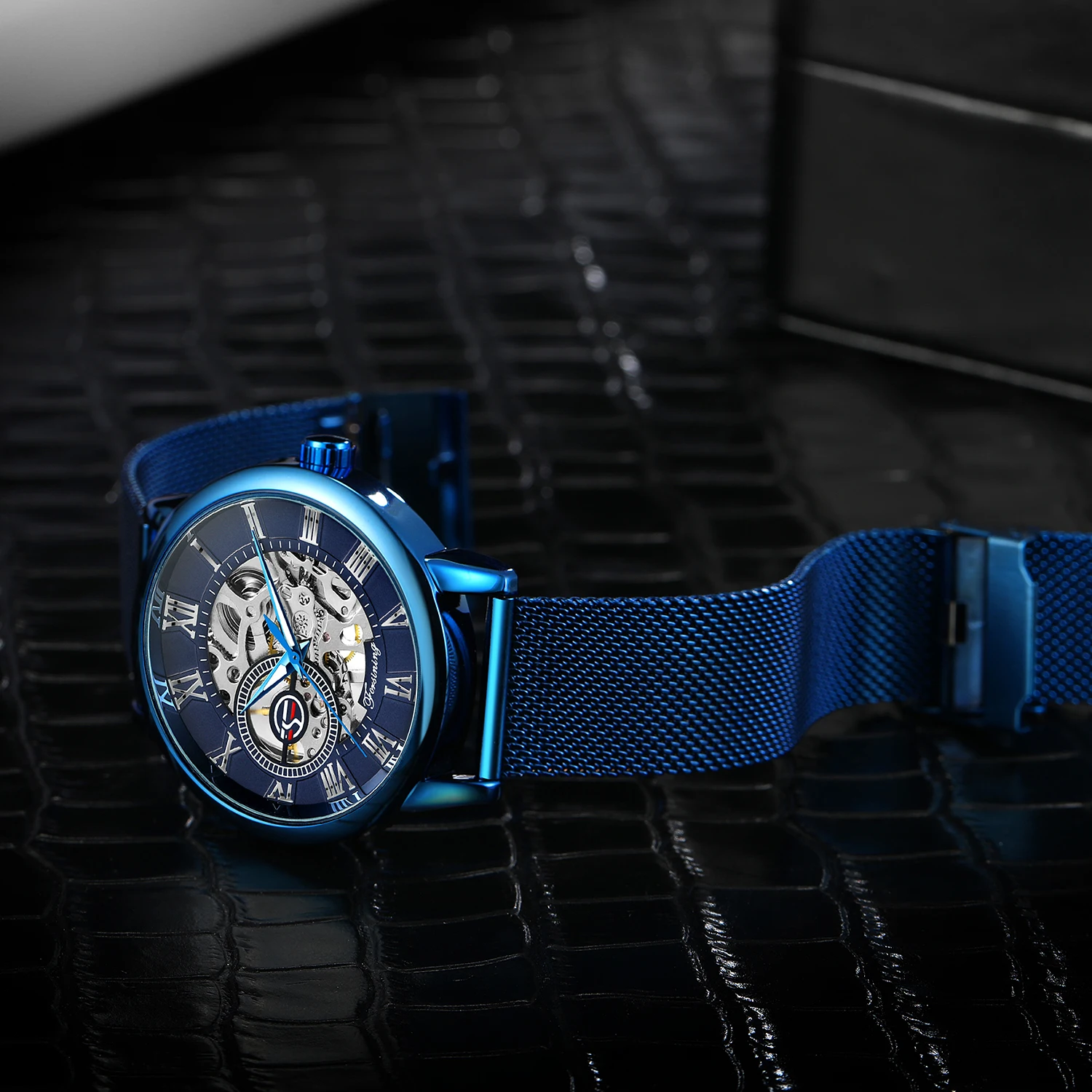 2024 Forsining mechanical watch saat man hour clock custom men luxury brand automatic