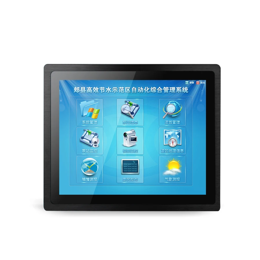 15-дюймовый компьютер со встроенным сенсорным экраном все в одном промышленный панельный ПК i7 без вентилятора