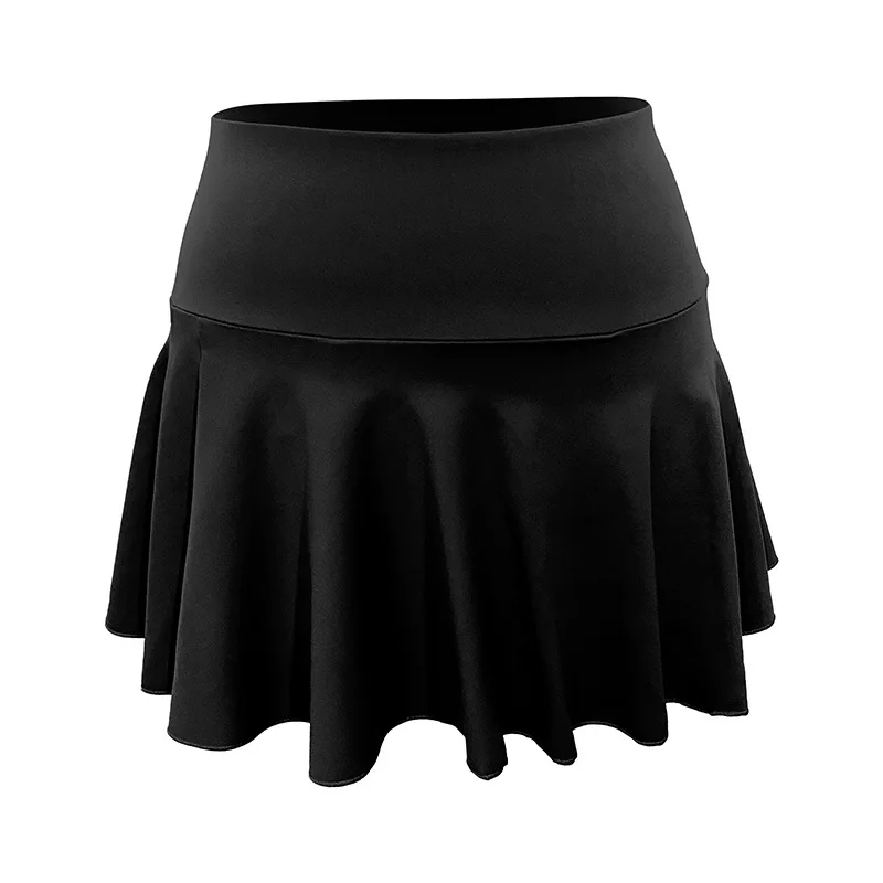 Pleated sports tennis skirt fitness yoga pocket skirt badminton sportswear for women