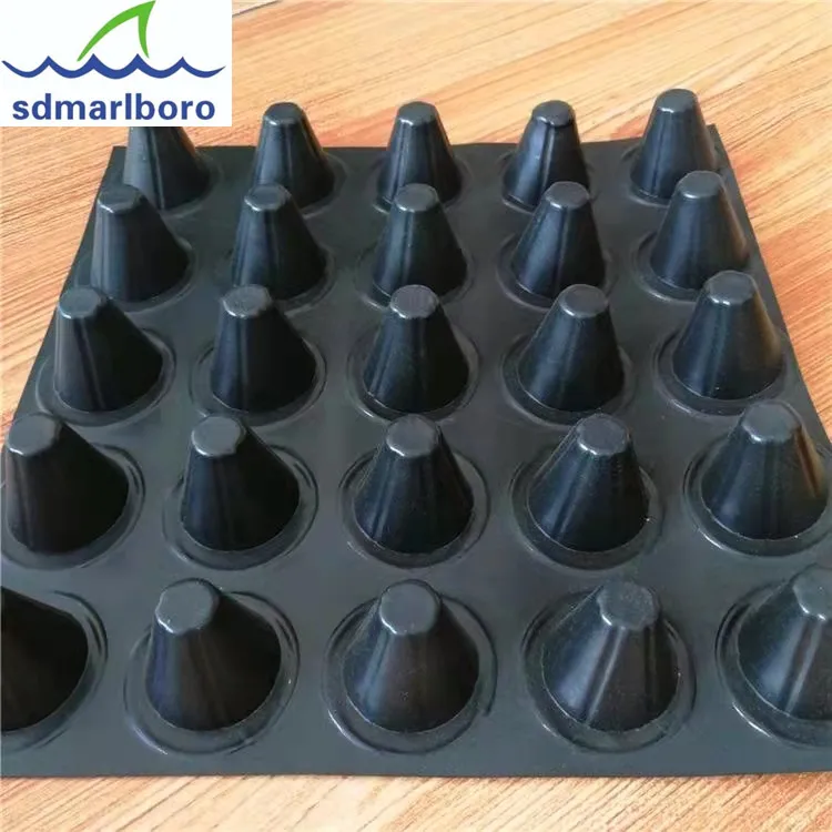 Дренажный лист HDPE от китайского поставщика водонепроницаемая дренажная доска Димпл-дренажная по оптовой цене