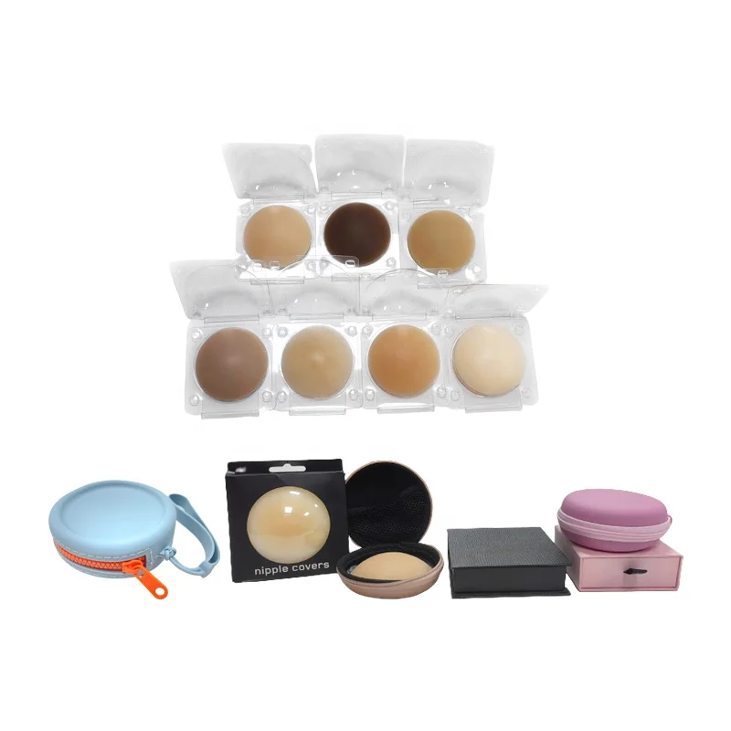 Non Adhesive Nipple Concealer Reusable Silicone Nipple Covers Silicone Nipple Patch Reusable