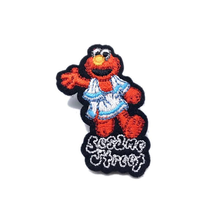 Custom Wholesale Patches Embroidery Designs Clothing Patch  Cheap Custom Self-adhesive Embroidery Patch