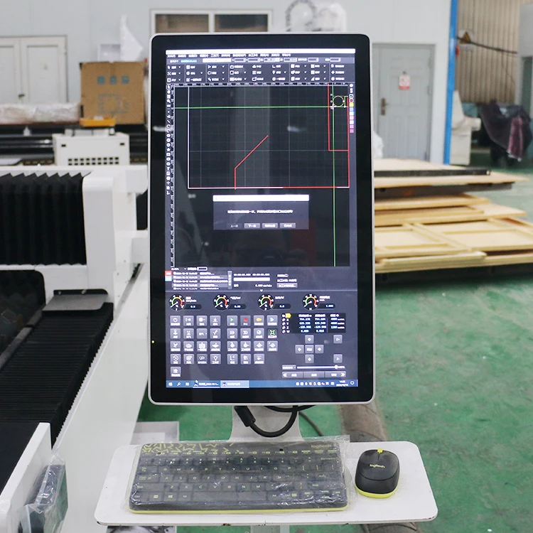 3015 1500w plate and tube fiber laser cutting machine carbon steel stainless metal pipe and sheet laser cutting machine