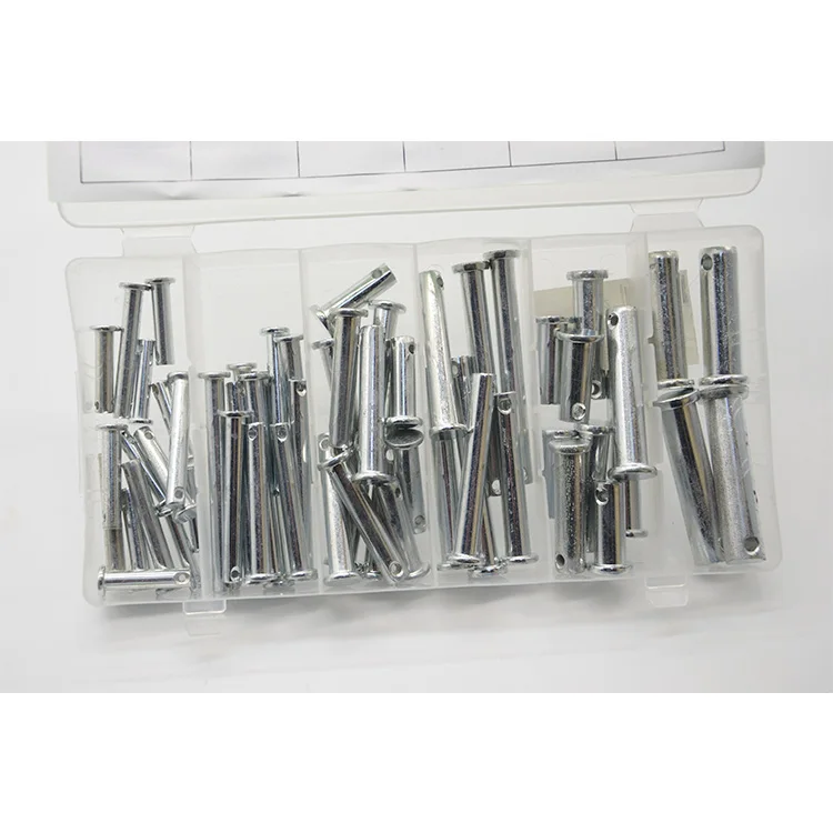 
Manufacturer Promotion Iron Zinc Plating Clevis Bushing Pin Head 
