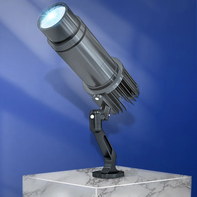 Waterproof 20W Logo Projector Outdoor Use IP65 Aluminum Gobo Projection Customize 37MM Condenser lens