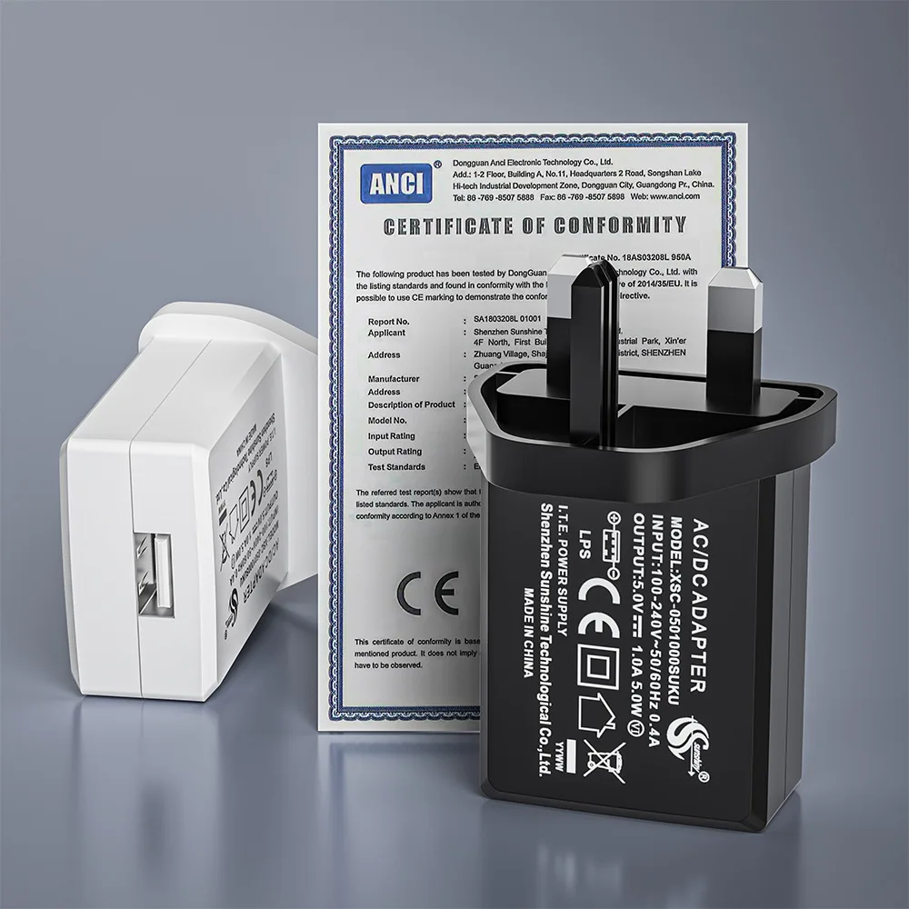 CE UKCA certificate UK PLUG 3 pin plug 5V 1A 2A 2.5A 3A 2400ma uk usb wall charger 5V 1A 2A 2.5A 2400ma 3a