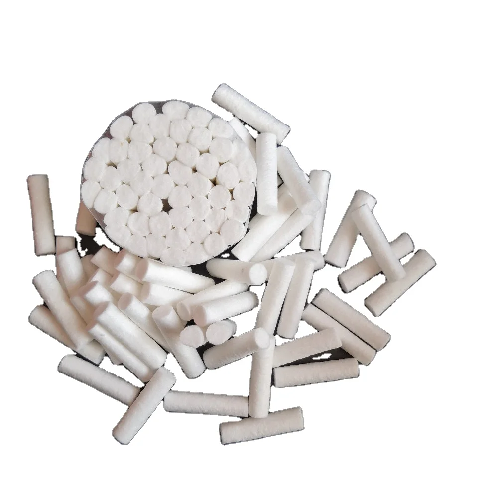 Хорошее качество, впитывающий 100% чистый хлопковый рулон для медицинского использования, стоматологические органические хирургические хлопковые рулоны