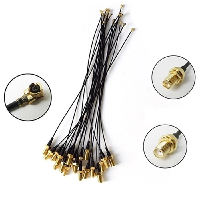 Высокое качество RP-SMA со штекера на гнездо для Ipex /UFL/cубминиатюрный разъем версии a/MMCX/Cuatomized разъем 1,13 мм RG113 связи RF коаксиальный кабель (15 см)