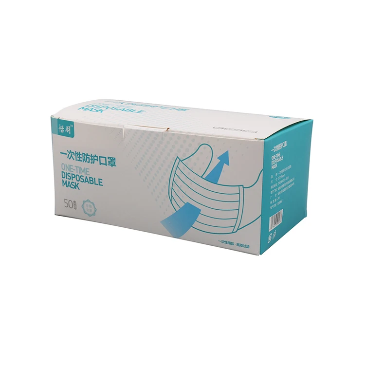 Hot Selling Fashion 3 Ply Disposable Face Masks Pink Non-woven Medical Face Masks