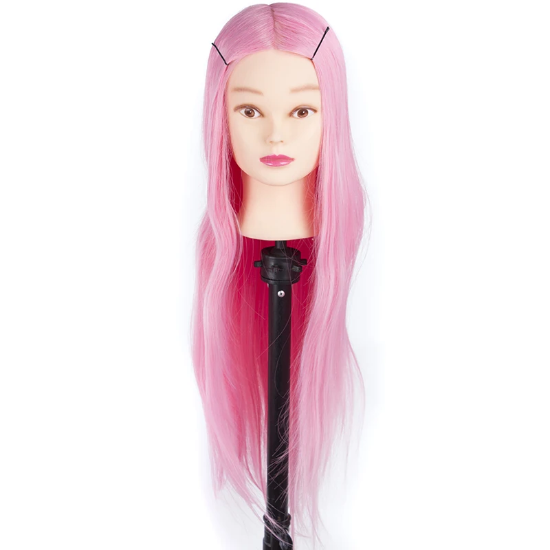 Hot-selling mannequin head dummy head for chemical fiber doll head braided hair