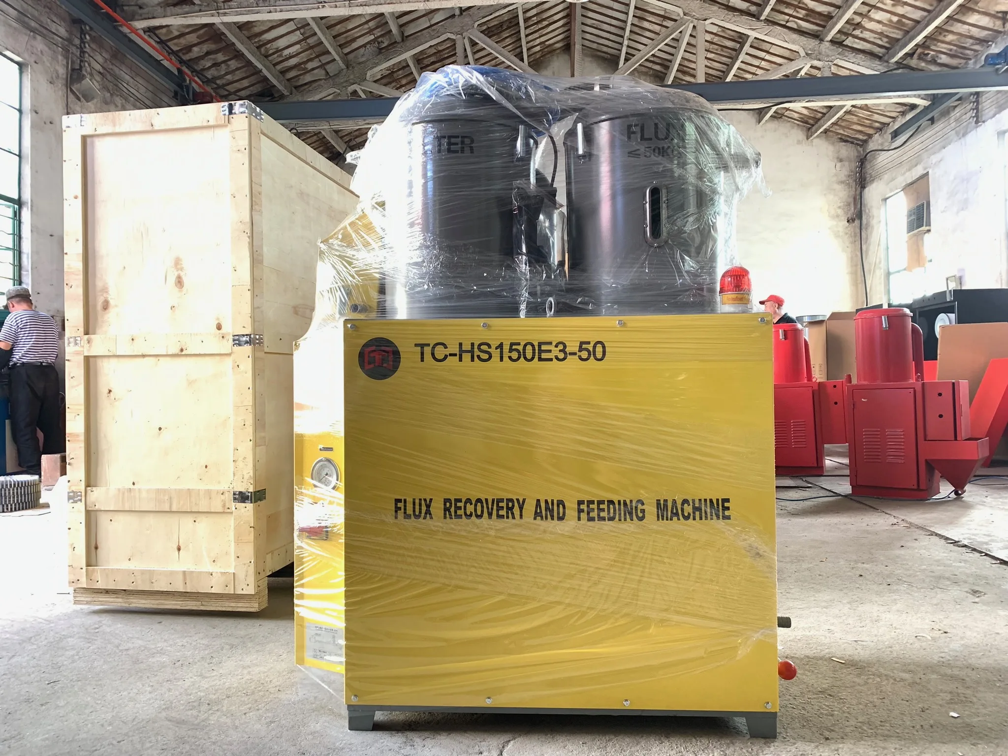 Welding macipulator  flux recovery & feed machine