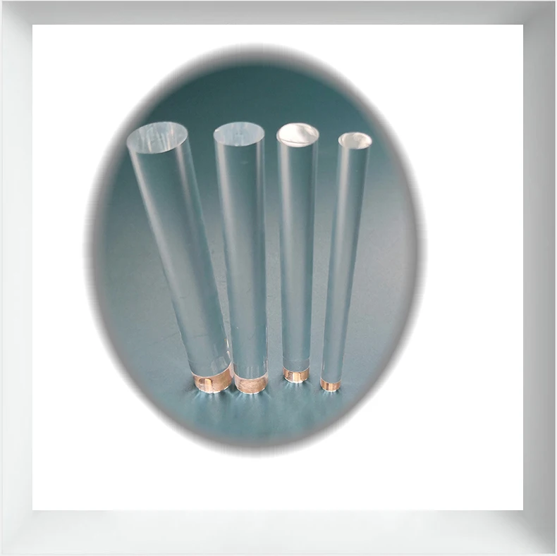 
QH conical quartz glass rod with factory price 