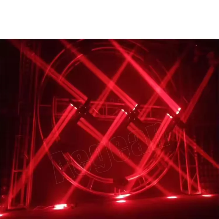Высокое качество Dj осветительное оборудование 8x12 Вт вращение ветряная мельница паук луч светодиодный движущийся головной свет
