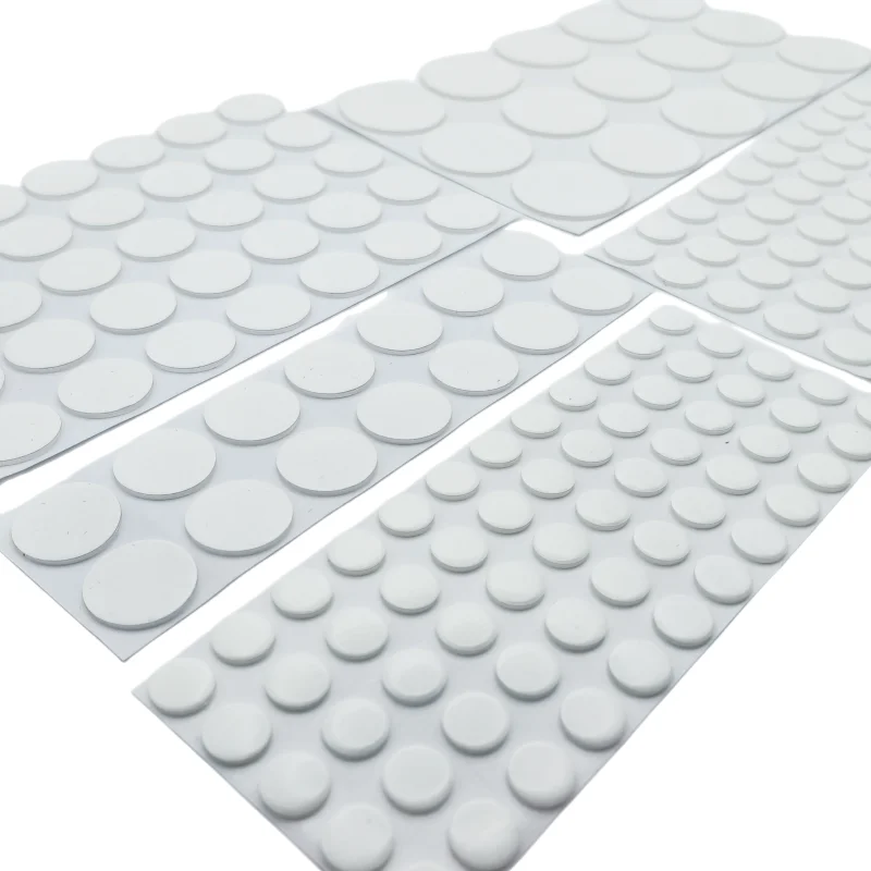 Double Sided Circle Low Tack Nano Gel Adhesive Glue Tape Sheet Double-Sided Dots Roll Manufacture