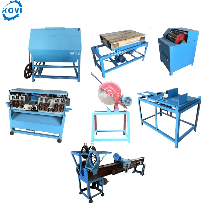 Automatic bamboo toothpick making machine BBQ stick making machine wood toothpick chopstick incense machine
