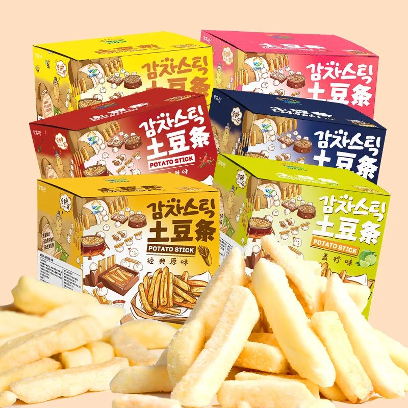 JIUR New Flavours Original raw-cut flavours Potato Stick casual binge-watching snacks  for sale