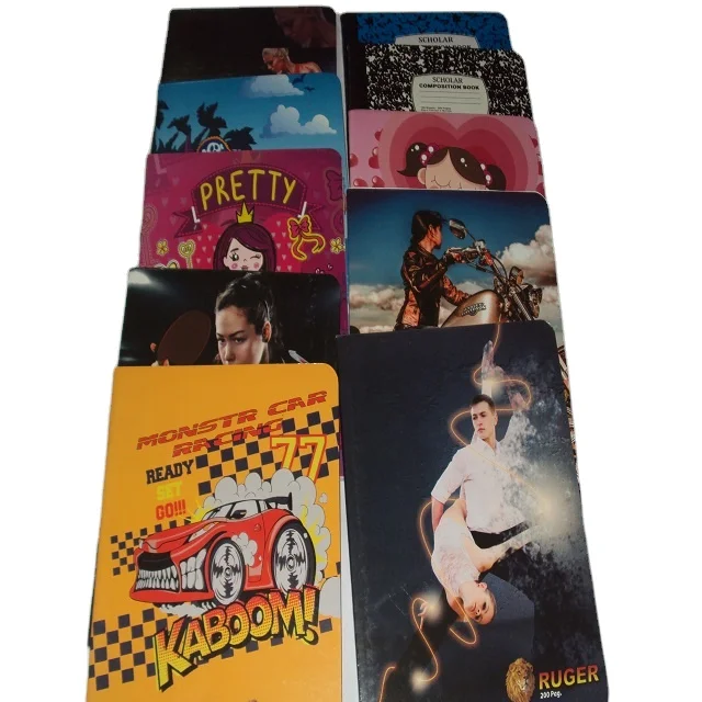 
High Quality Attractive Cover Composition Books 