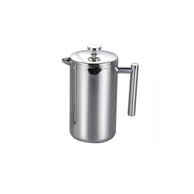 Premium Coffee Maker 1.5L Stainless Steel Cafetiere Custom Logo French Press