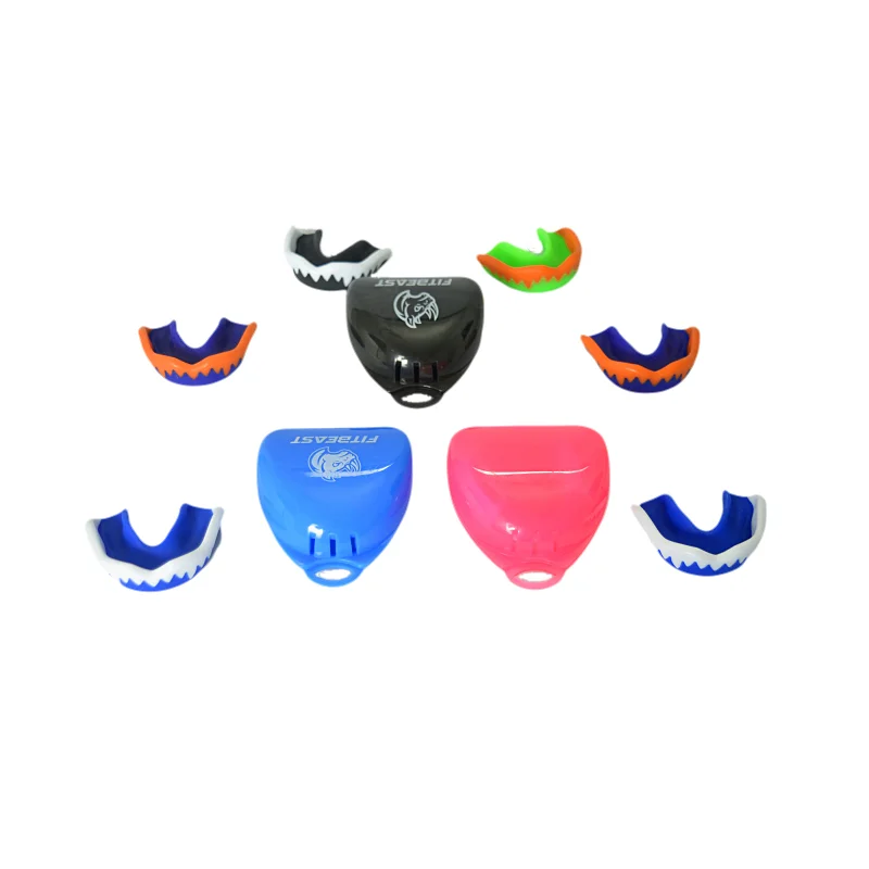 custom logo Adult Boxing Sports Football Hockey Gum Shield Mouth Guard EVA Teeth Protector Mouthguard