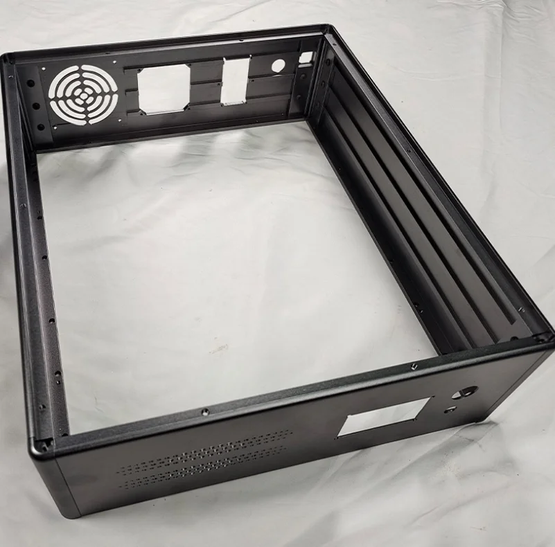 customized fiber marking machine aluminum alloy shell laser engraving printer CNC deep processing aluminum shell